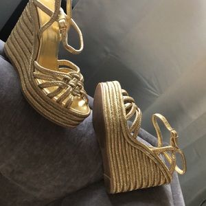 YSL nice gold color wore it ones.